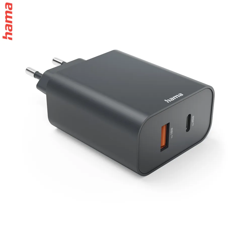 Hama Rýchla USB Nabíjačka, USB-C PD 45 W, Ecosential  