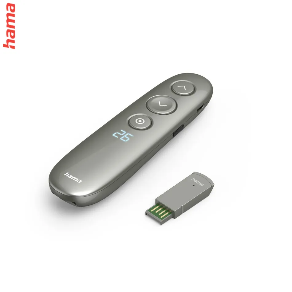 Hama bezdrôtový virtuálny prezentér Spot-Pointer V2, softvér, microSD karta