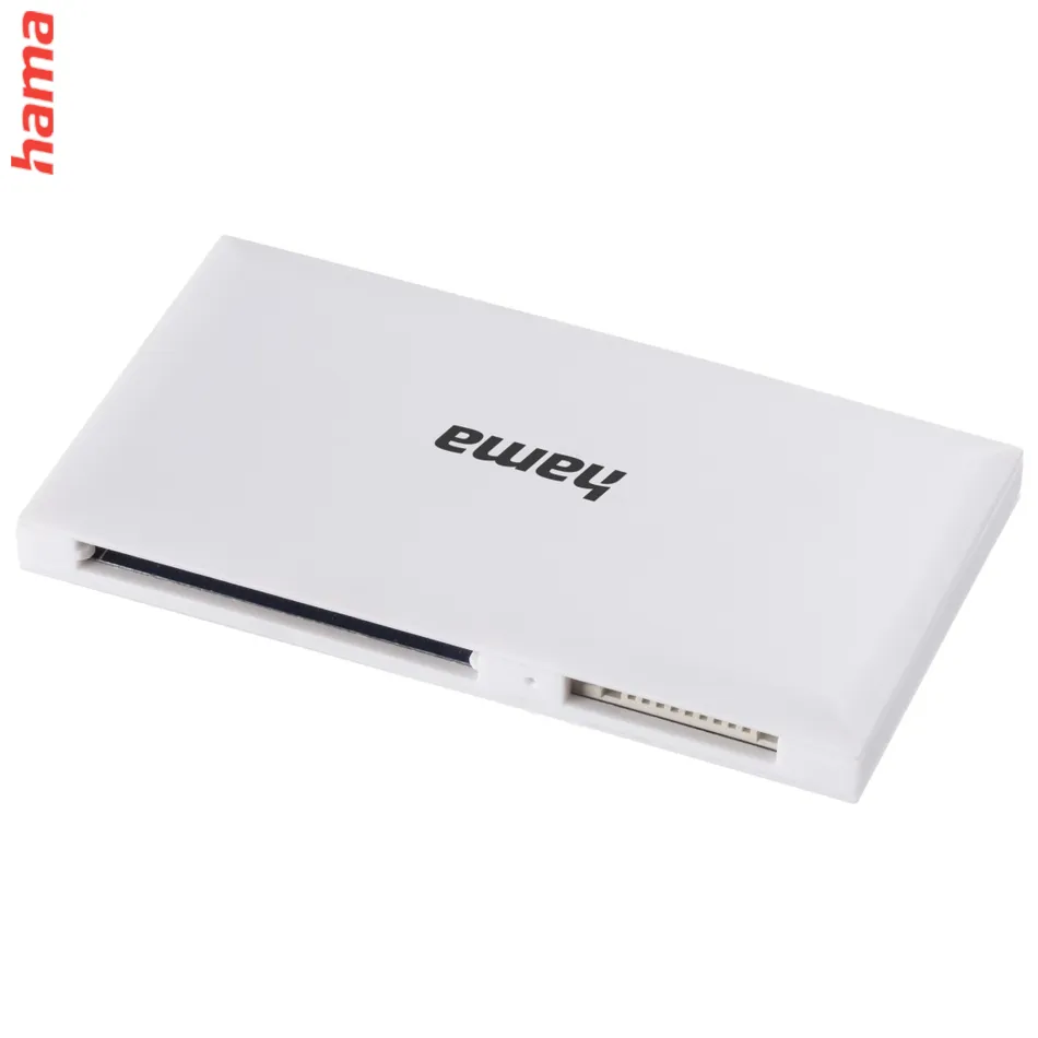 Hama USB 3.0 multi čítačka kariet, SD/micro SD, CF, MS, biela