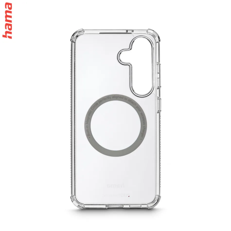 Hama Extreme Protect, kryt pre Samsung Galaxy S25+, magnetický, D3O®, nezažltne, priehľadný