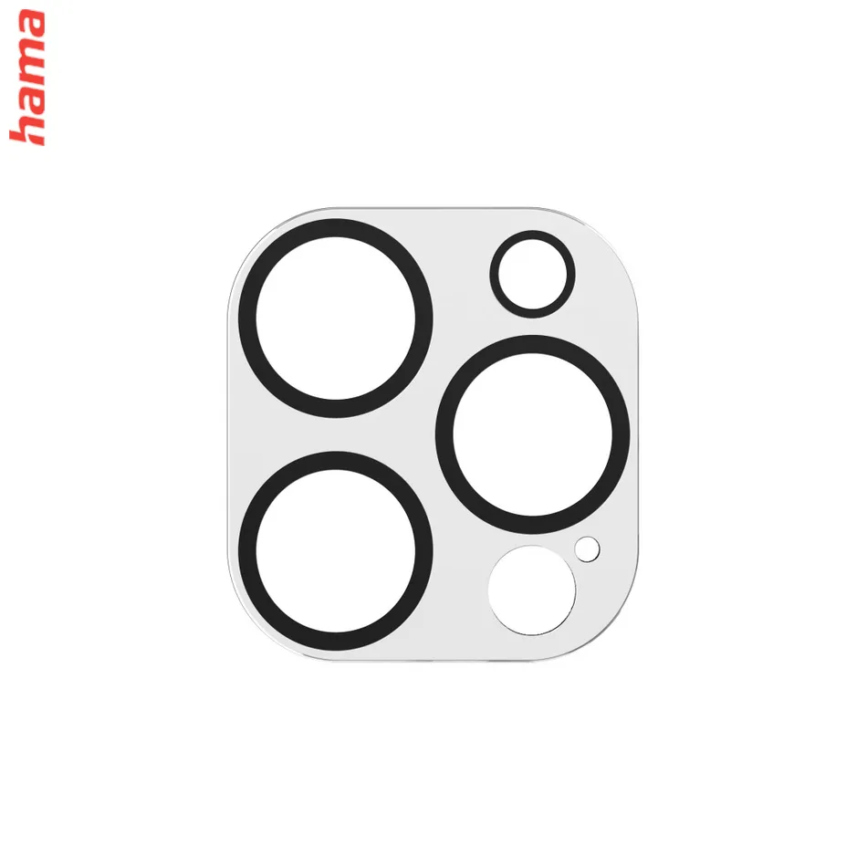 Hama Cam Protect, ochranné sklo fotoaparátu pre Apple iPhone 16/16 Plus, priehľadné