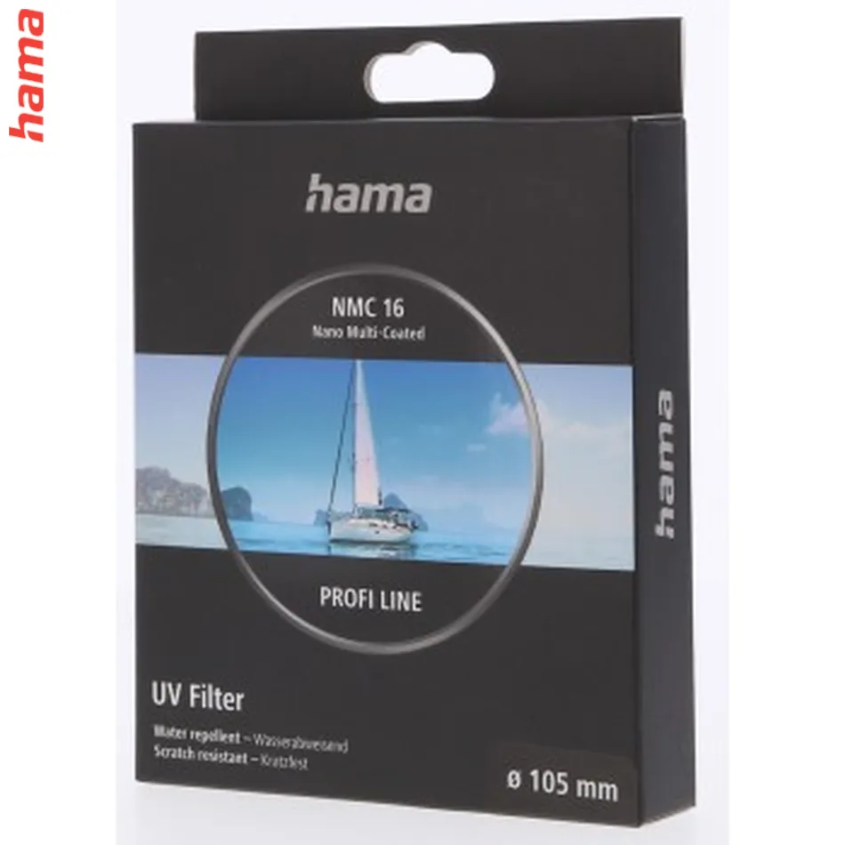 Hama Profi Line, UV filter, 105 mm, nano, 16 vrstiev povrchovej úpravy