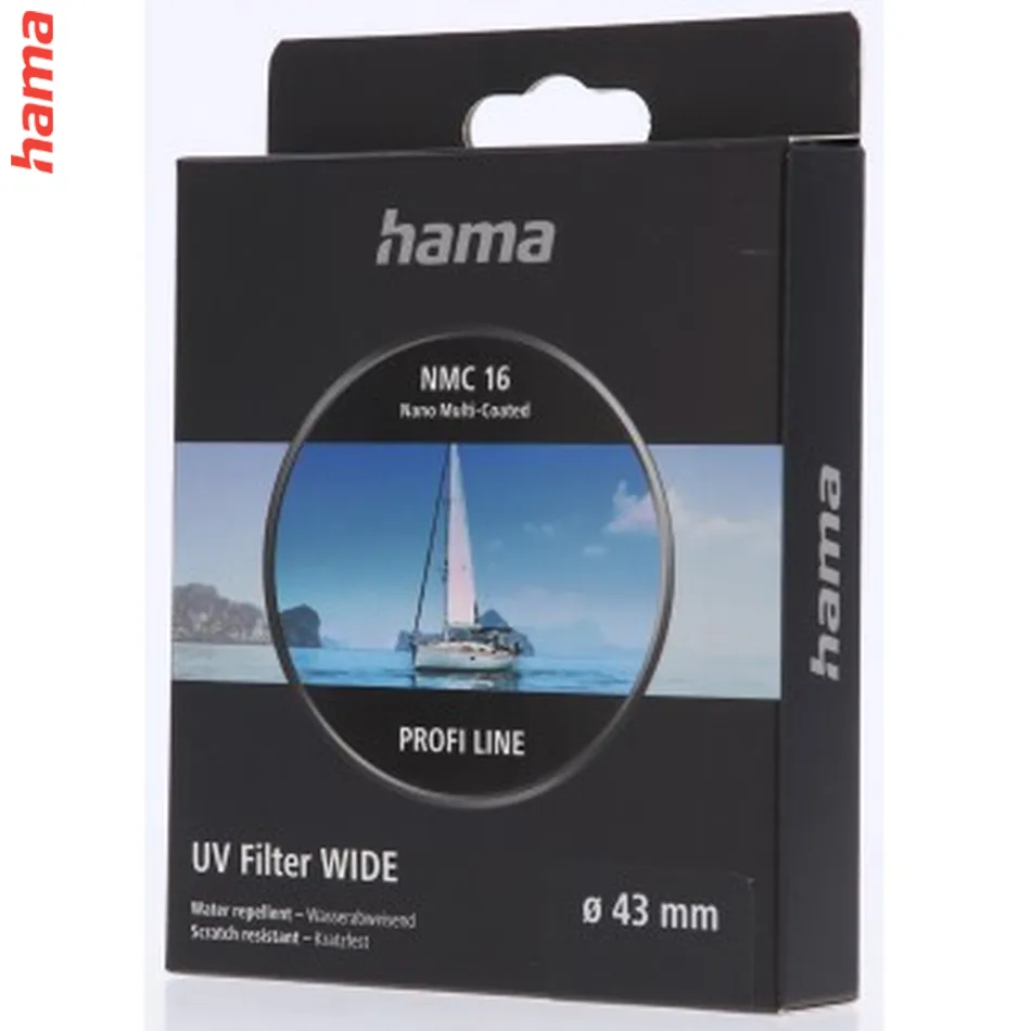 Hama Profi Line, UV filter, 43 mm, nano, 16 vrstiev povrchovej úpravy