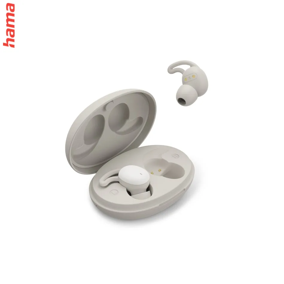 Hama Bluetooth slúchadlá Action One, kôstky, čierne