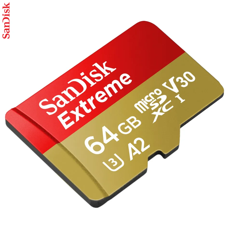 SanDisk microSDXC 64 GB prenosová rýchlosť 170 MB/s + Adapter