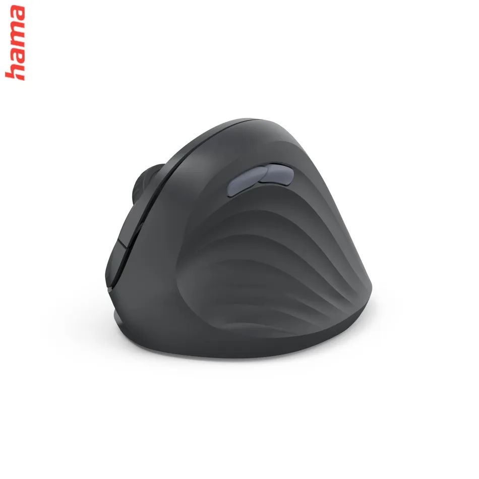 Hama vertikálna ergonomická bezdrôtová myš EWM-500R, pre pravákov, čierna