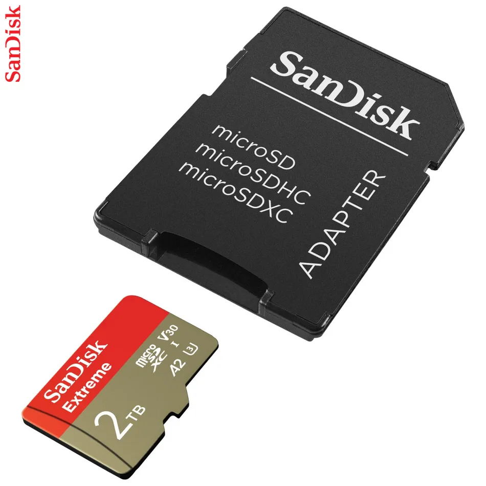 SanDisk Extreme microSDXC 2 TB UHS-I Card + adaptér 240 MB/s & 140 MB/s