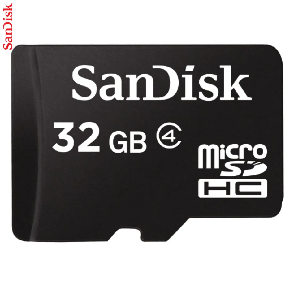 SanDisk microSDHC 32 GB Class 4 Memory Card + SD adaptér