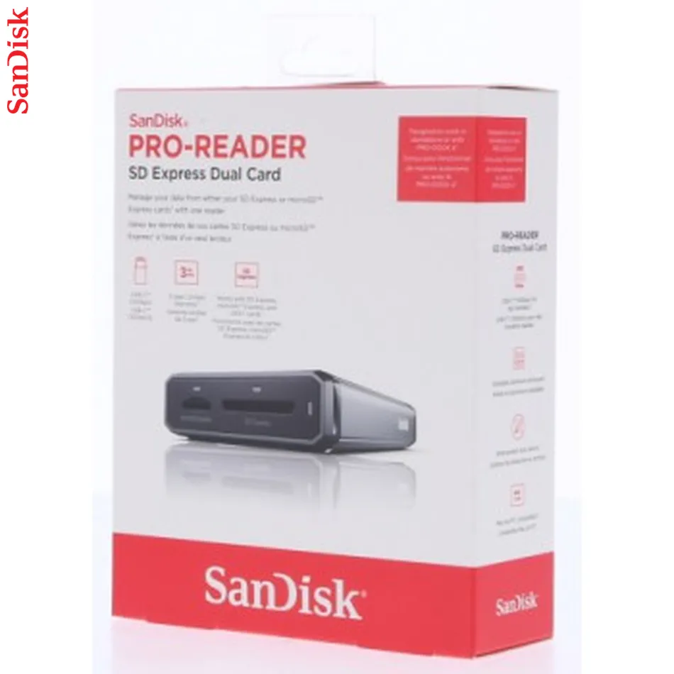 SanDisk PRO-READER SD Express Dual Card USB 3.2 Gen 2 čítačka