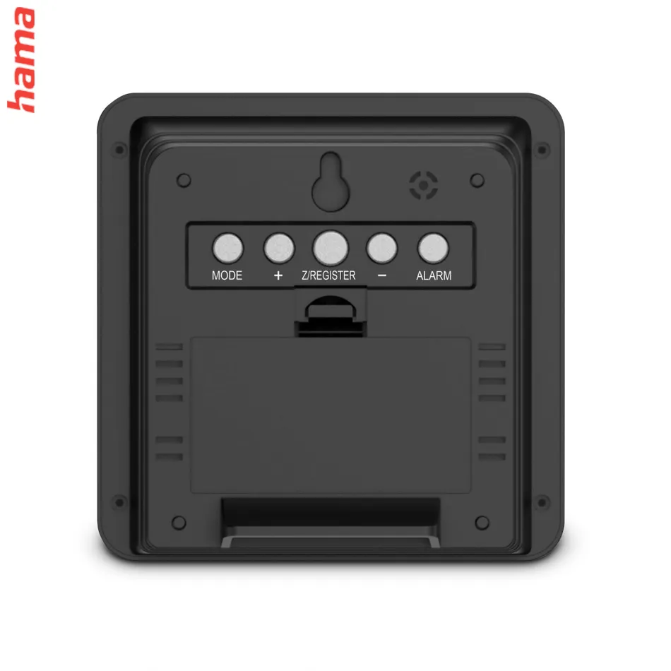 Hama Mykonos, meteostanica, bezdrôtový zrážkomer/vonkajší senzor, batérie, čierna