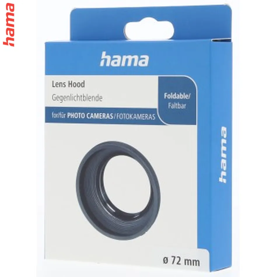 Hama slnečná clona ST pre štandardné objektívy, skladacia, priemer 72 mm