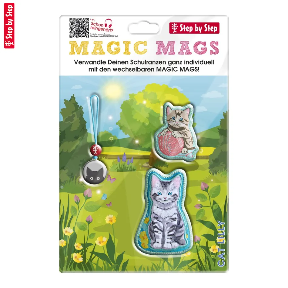 Doplnkový set obrázkov MAGIC MAGS, Bagger Rocco, pre aktovky a ruksaky Step by Step
