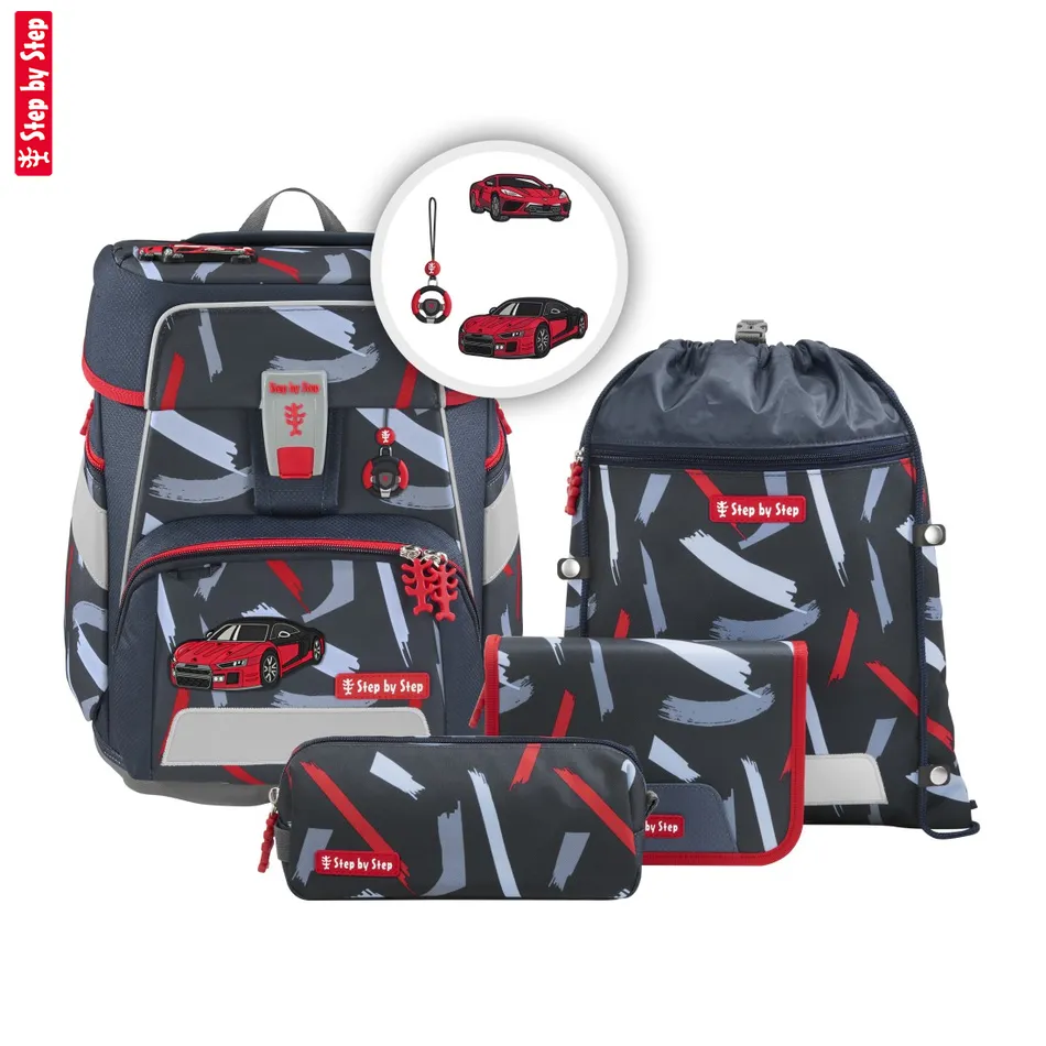 Školská aktovka Step by Step SPACE, Pretty Unicorn - 5-dielny set, AGR certifikát