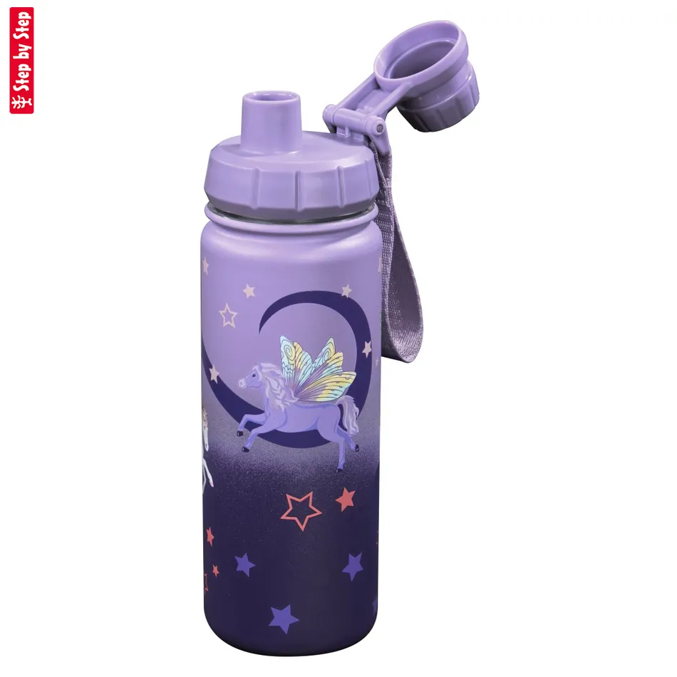 Izolovaná fľaška na nápoj z nerezovej ocele Step by Step 0,5 l, Dreamy Pegasus