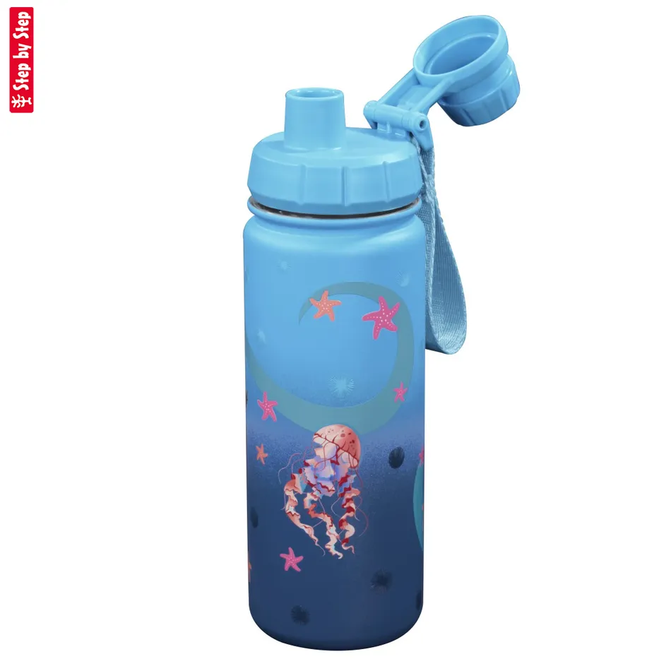 Izolovaná fľaška na nápoj z nerezovej ocele Step by Step 0,5 l, Sweet Mermaid