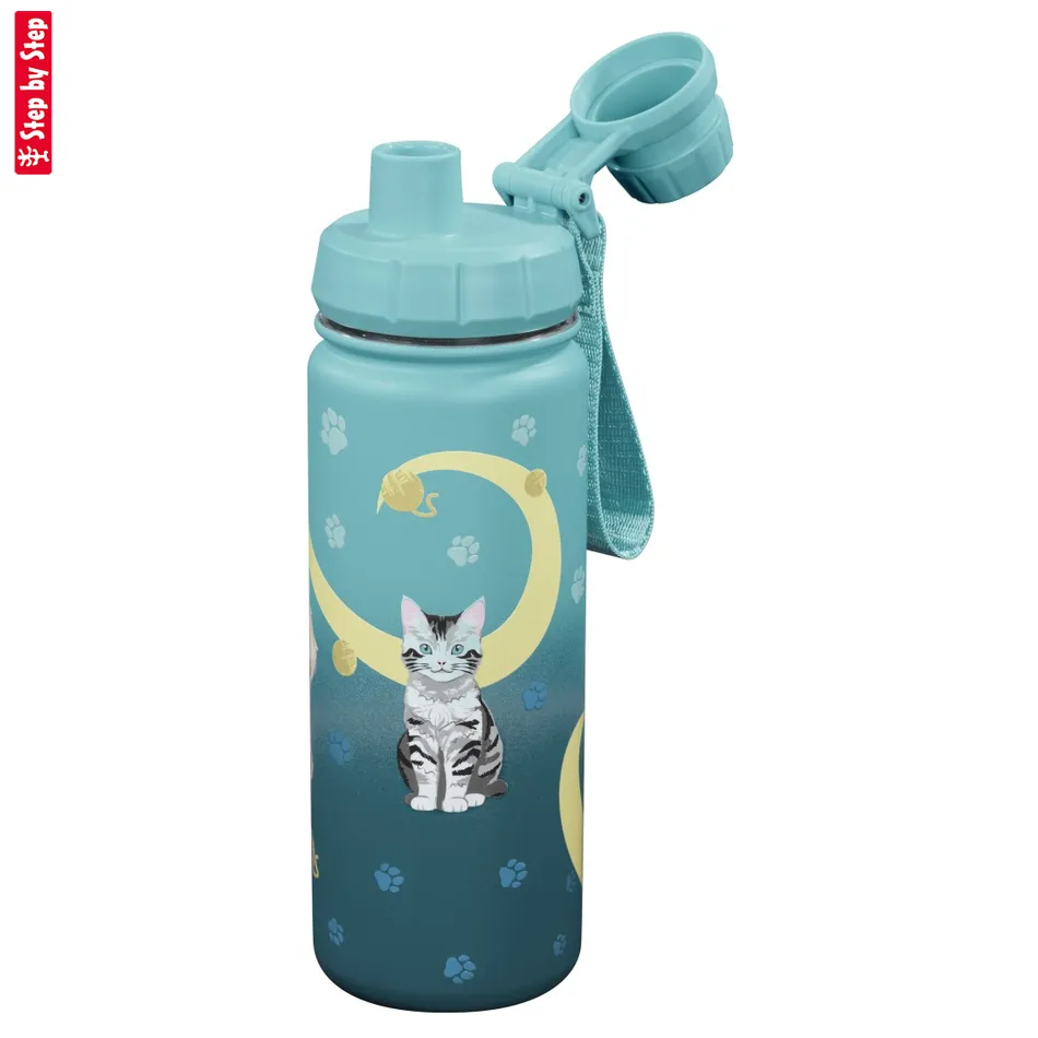 Izolovaná fľaška na nápoj z nerezovej ocele Step by Step 0,5 l, Sweet Pet