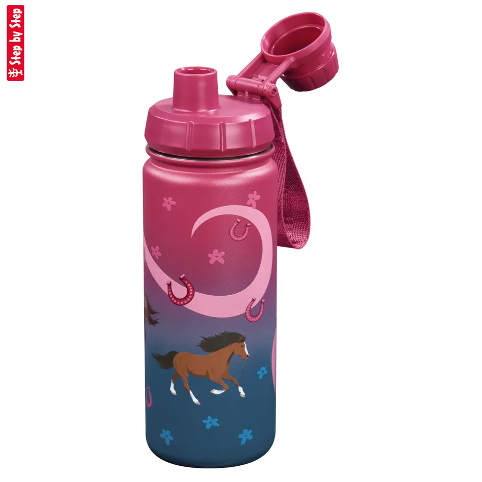 Izolovaná fľaška na nápoj z nerezovej ocele Step by Step 0,5 l, Wild Horse
