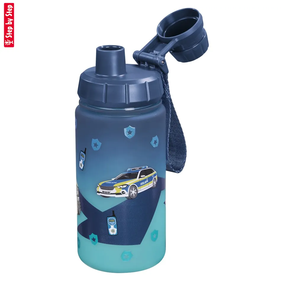 Tritánová fľaška na nápoj Step by Step 0,5 l, Police