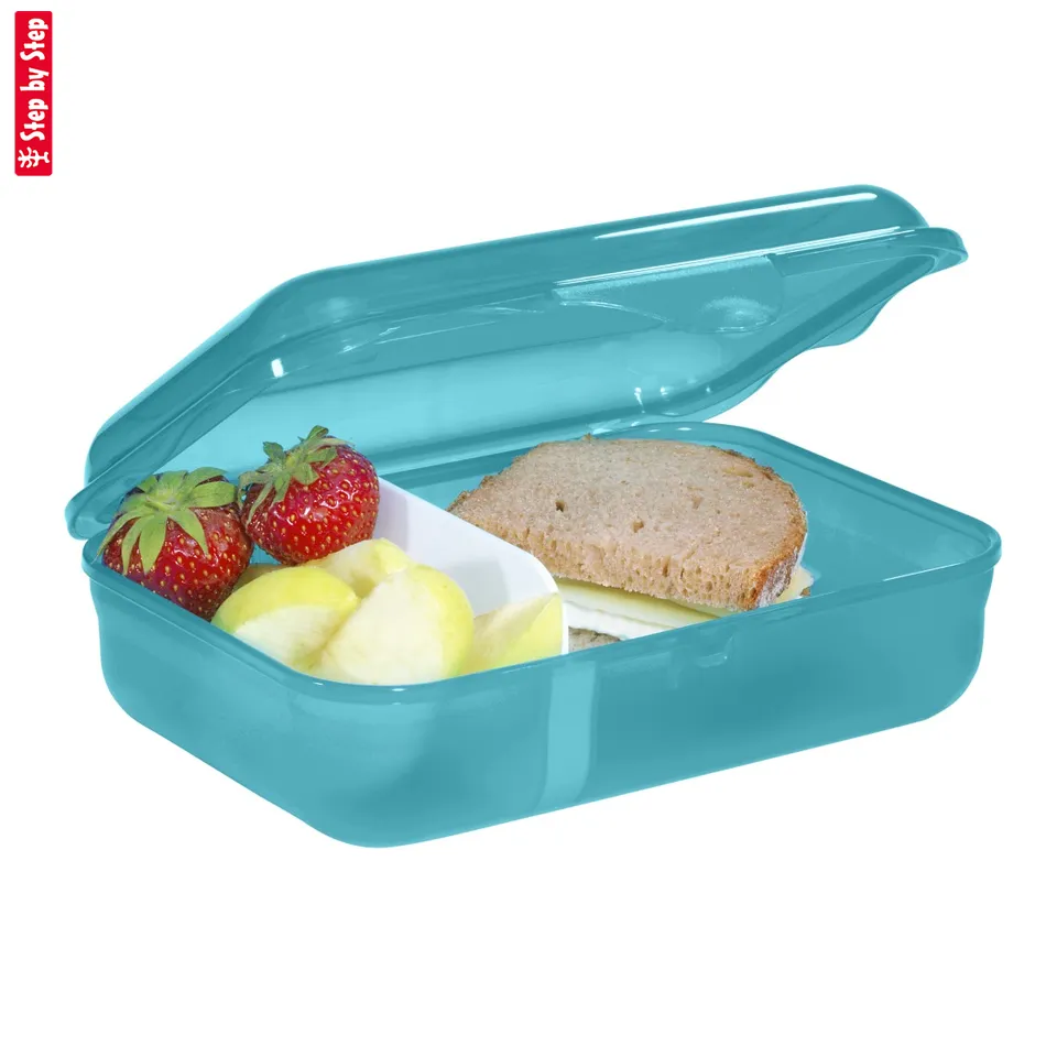 Krabička na desiatu Step by Step, Turtle Josie, tyrkysová