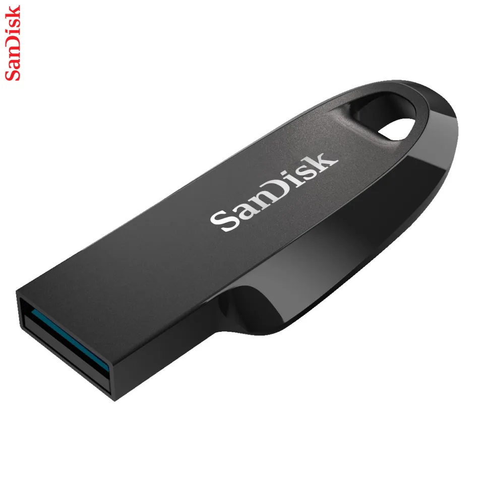 SanDisk Ultra Curve Flash Drive, 32 GB, USB 3.2