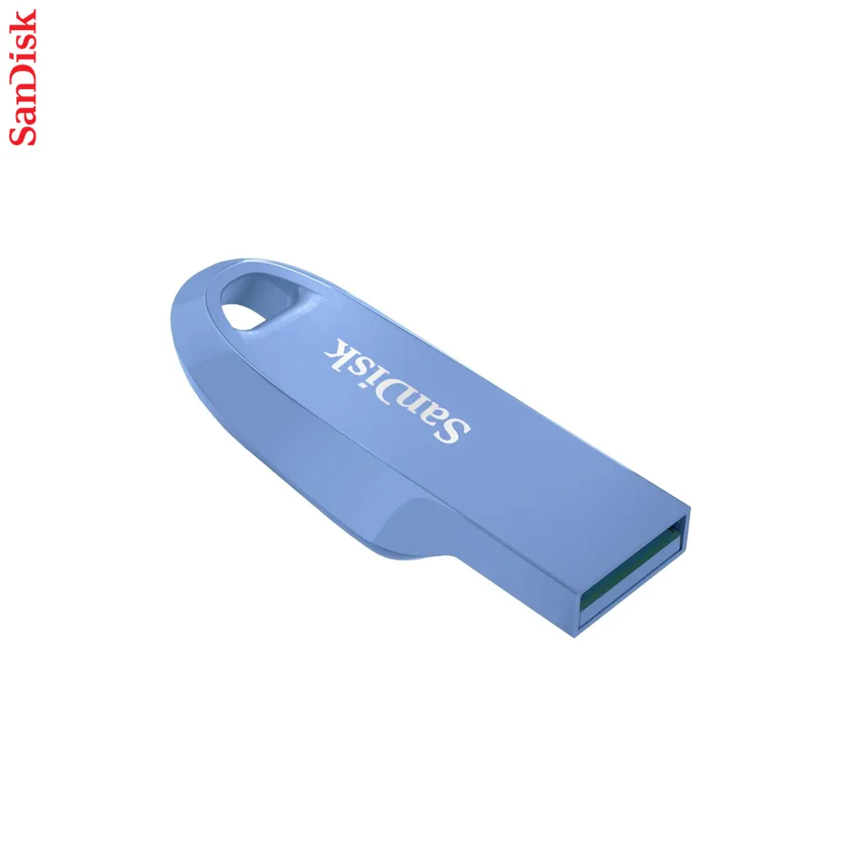 SanDisk Ultra Curve Flash Drive, 32 GB, USB 3.2, modrá