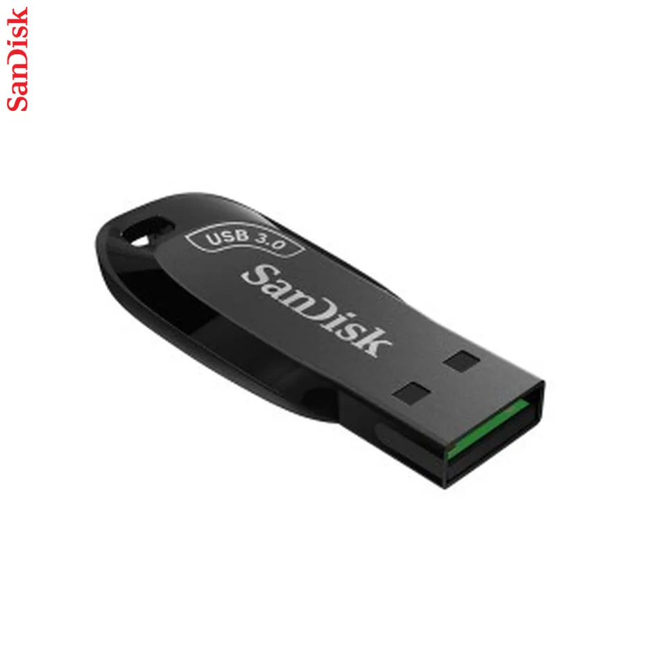 SanDisk Ultra Shift USB-A 3.0-Flashdrive, 64 GB