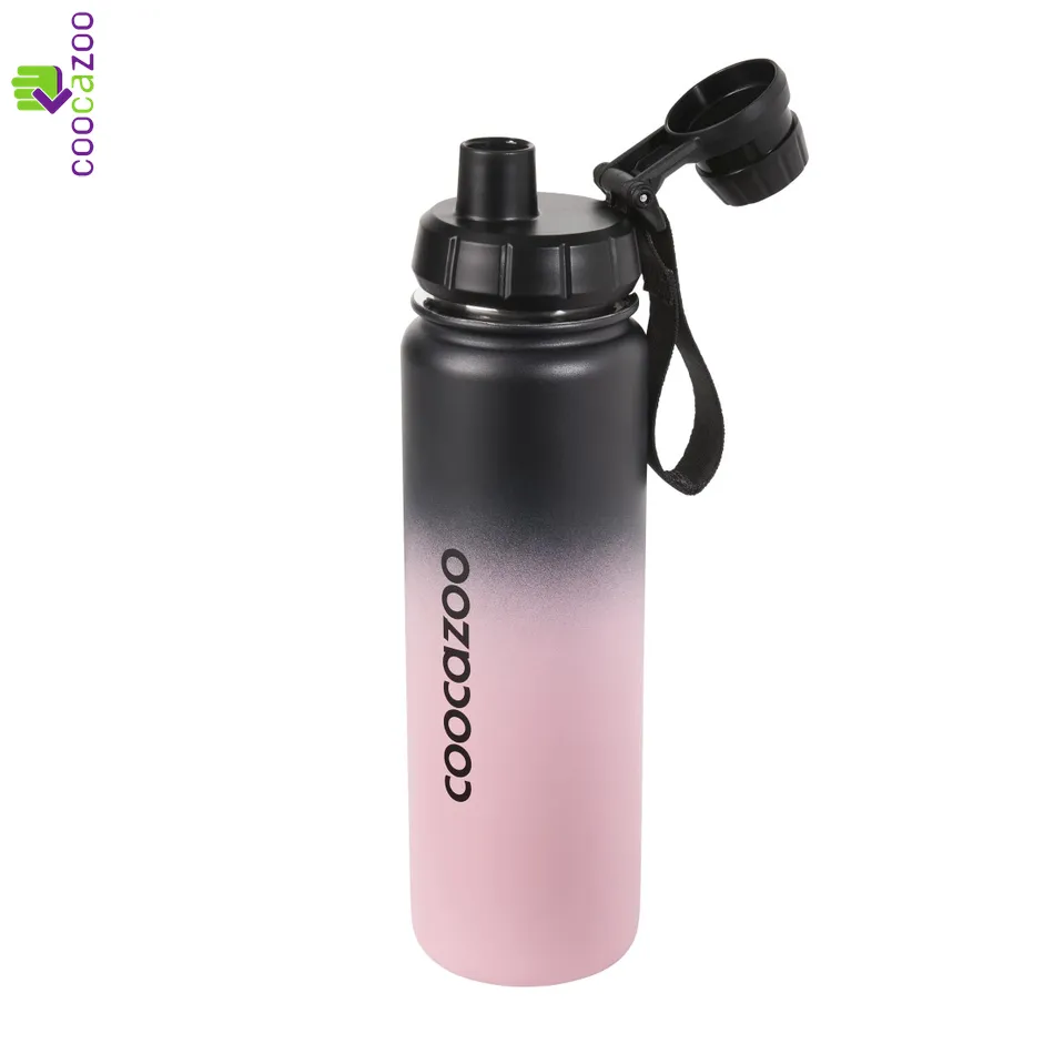 Izolovaná fľaša na vodu COOCAZOO 0,7 l, Gradient Rose