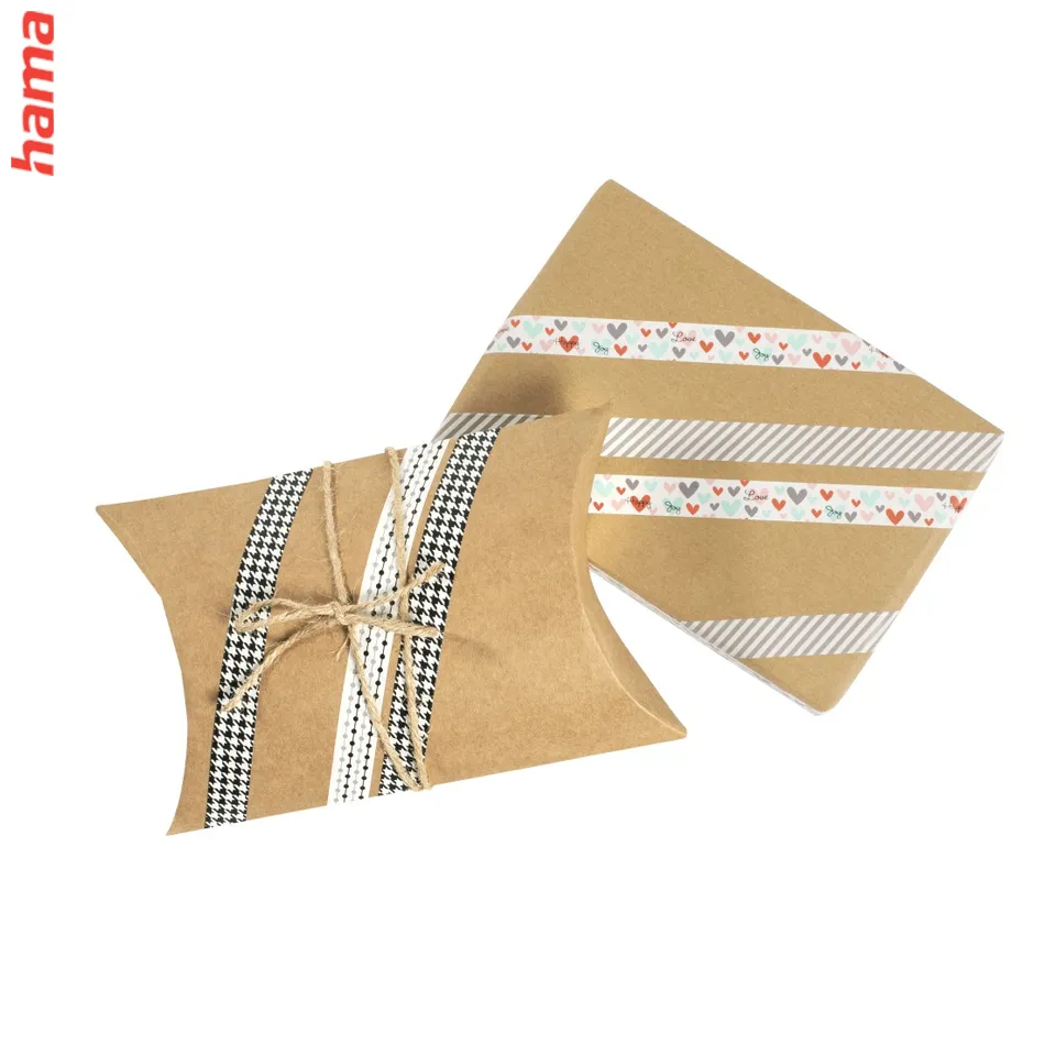 Scrapbook Hama lepiace pásky z motívmi 15 m pre kreatívnu tvorbu set 1