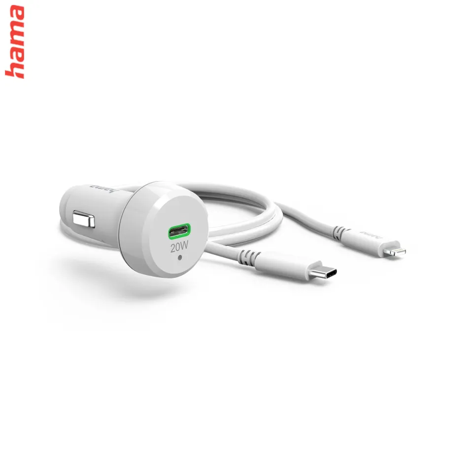 Hama rýchla USB nabíjačka do vozidla USB-C PD, USB-A QC, 38 W