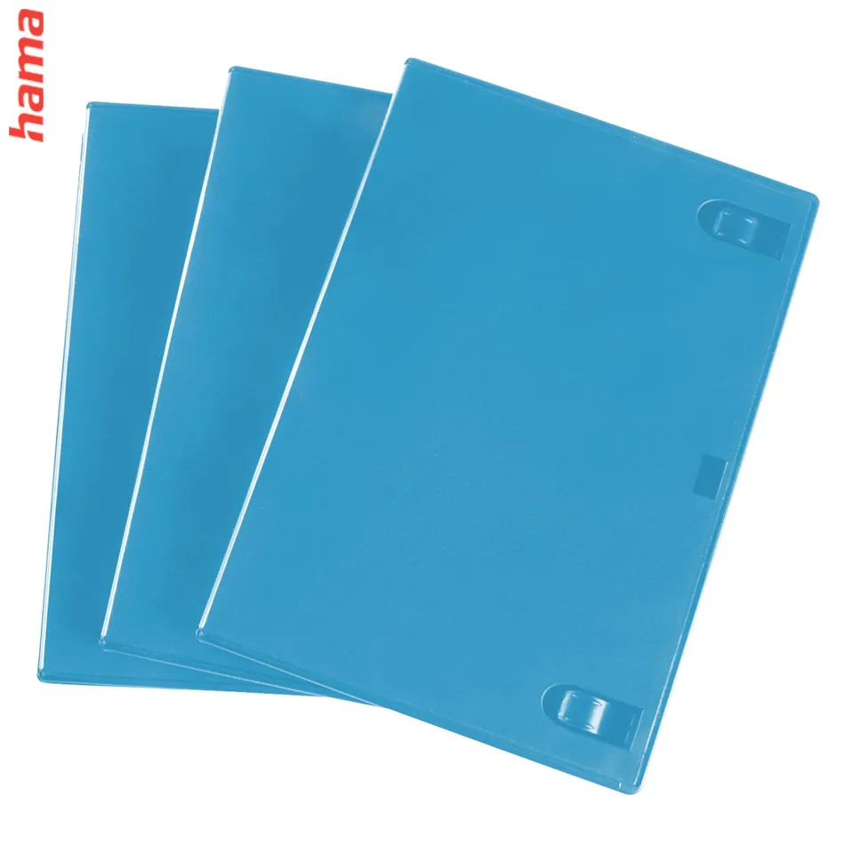 Hama Standard Double, obal na 2 Blu-ray disky, modrý, balenie 3 ks