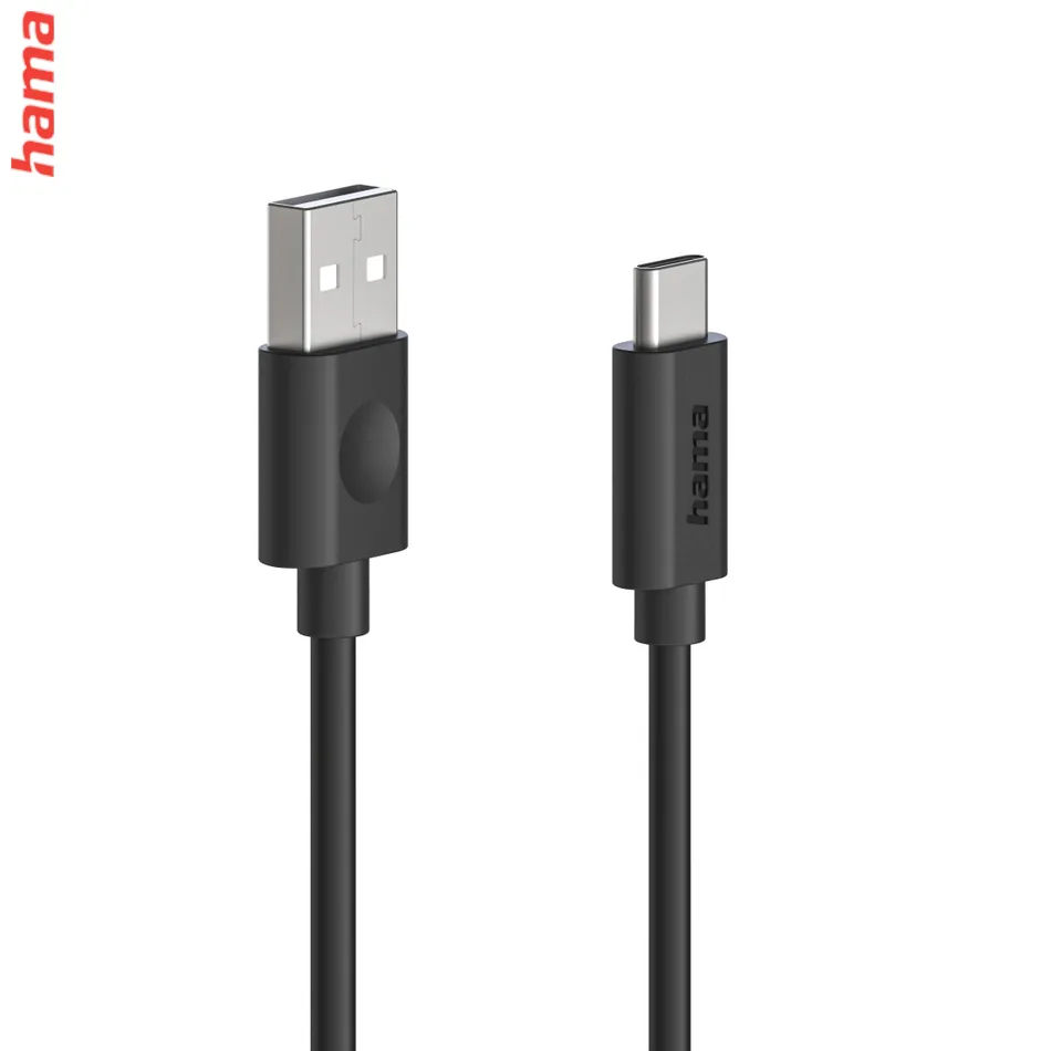 Hama USB-C 2.0 kábel, 1,2 m, Ecosential