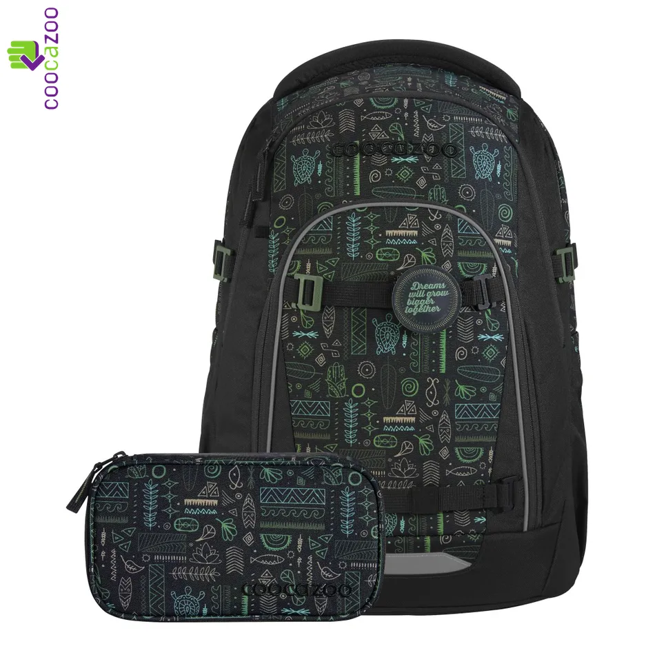 Školský batoh Coocazoo MATE, Humedica, Free Spirit - 3-dielny set, AGR certifikát