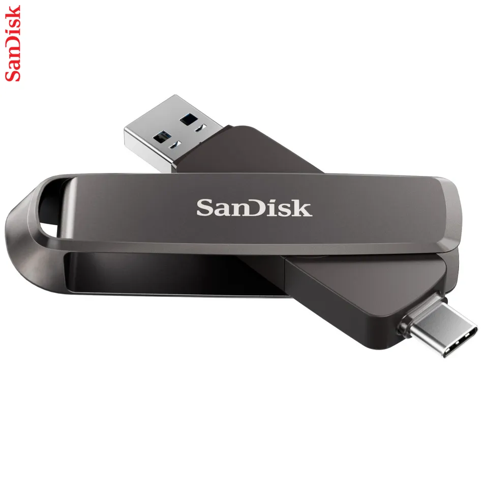 SanDisk Phone Drive USB-C/USB-A 512 GB 3.2 Gen 1, 100 MB/s, čierny