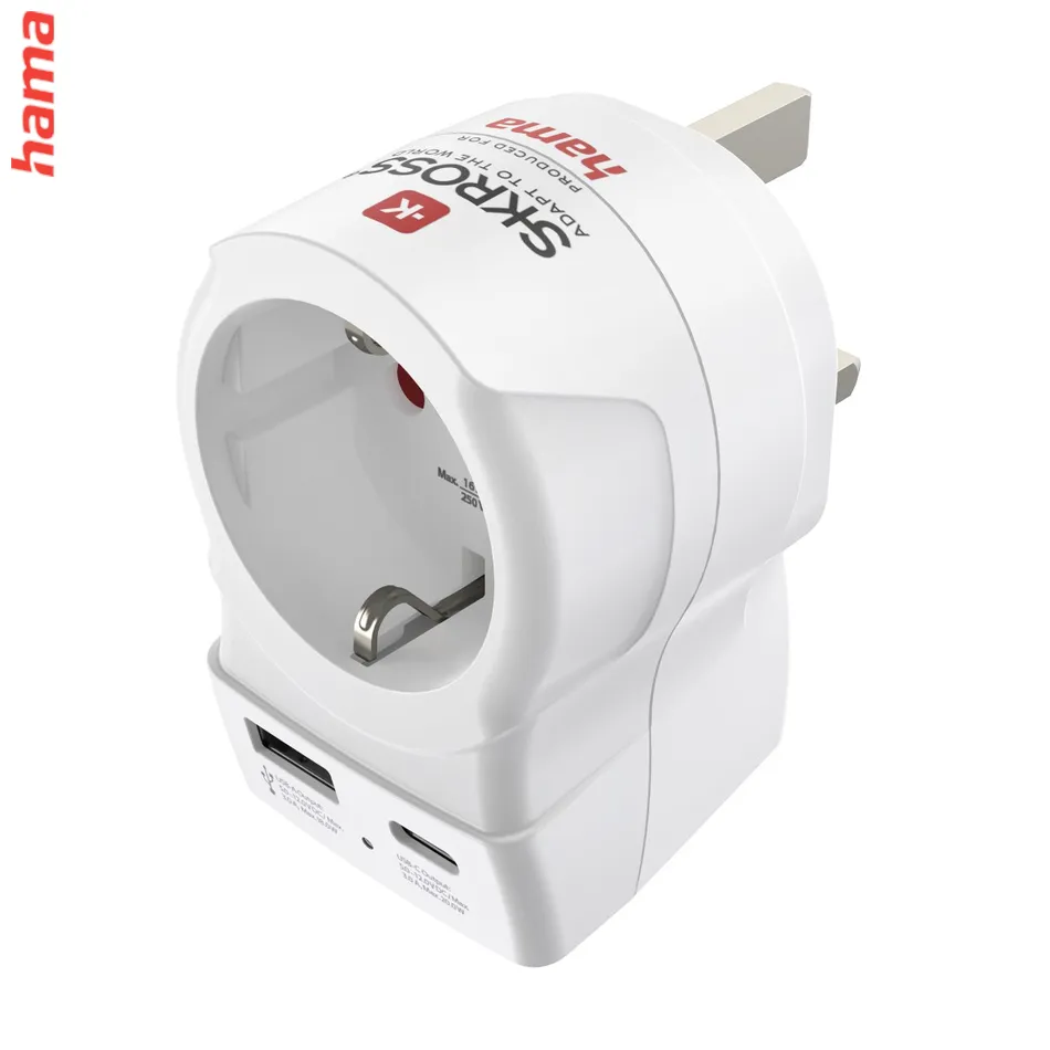 Hama Travel Adapter, 