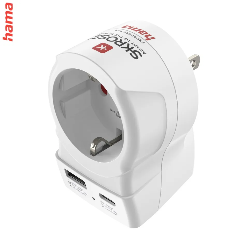 Hama Travel Adapter, 