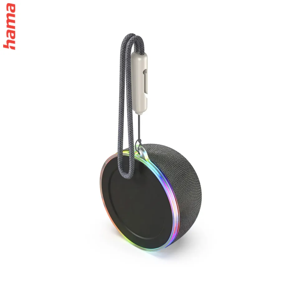 Hama MagBuddy, Bluetooth® reproduktor, 5 W, magnetický krúžok, LED podsvietenie