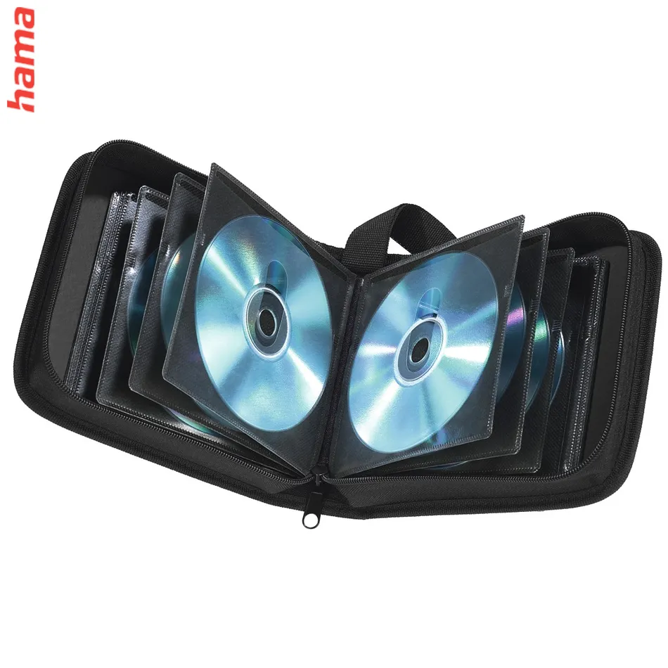 Hama Obal na CD/DVD/Blu-ray, 40 ks, čierny