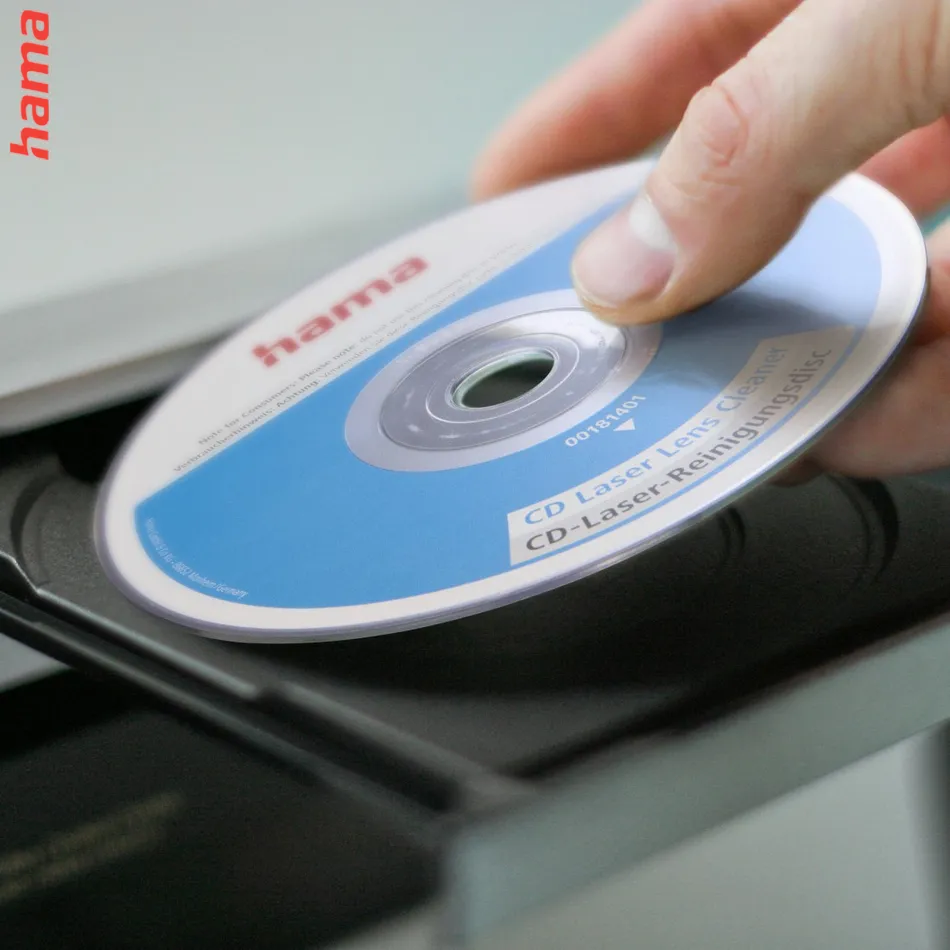 Hama čistiaci disk pre laserovú optiku CD prehrávača, suchý proces