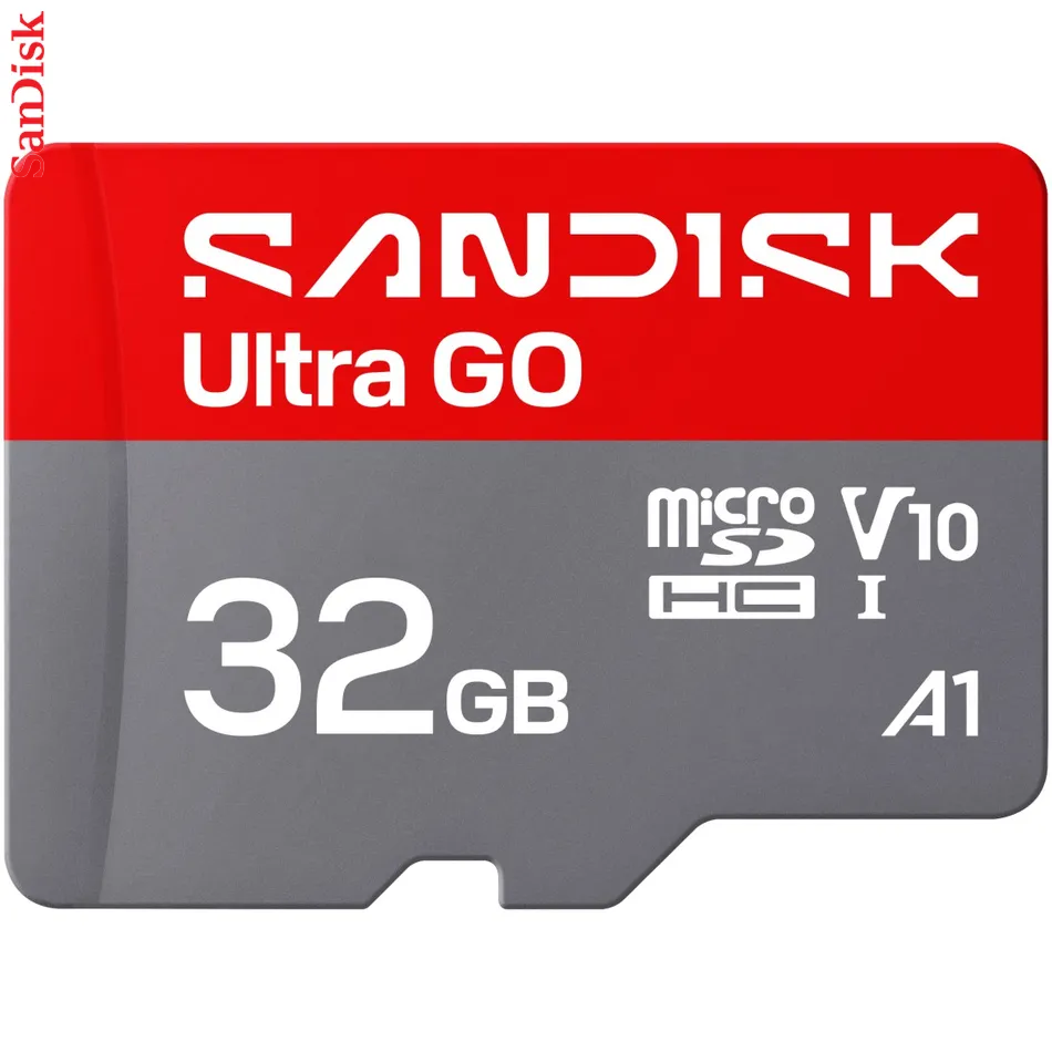 SanDisk microSDHC Ultra GO 32GB (UHS-I, V10, U1, C10, A1, R120 MB/s, Full Video HD)