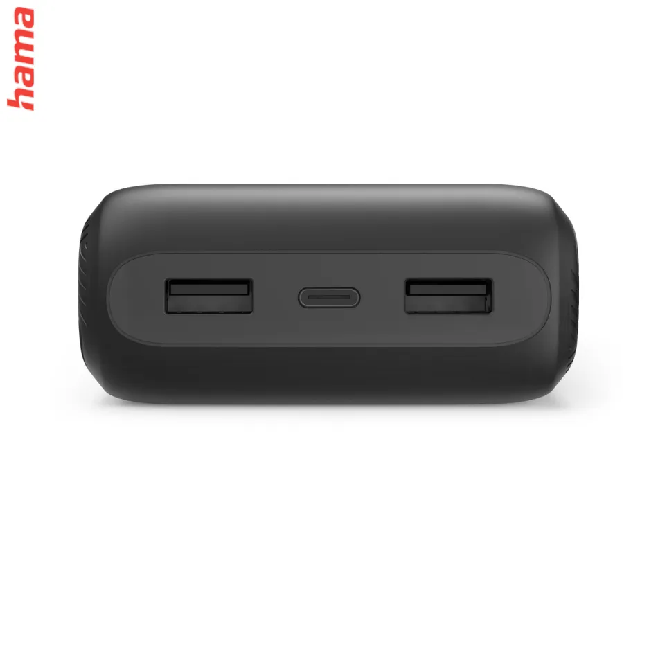 Powerbanka Hama New Performance 24, powerbanka 24000 mAh, 3 A, 15 W, 1x USB-C, 2x USB-A