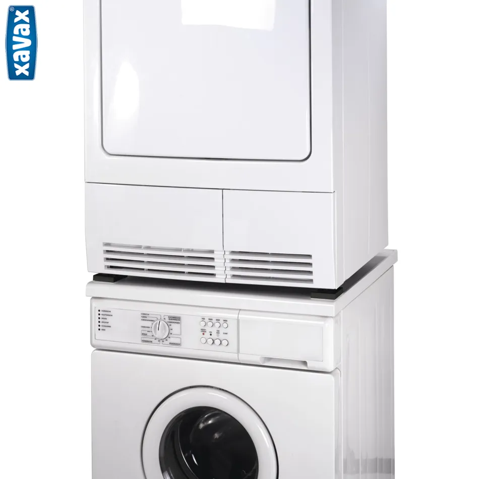 Xavax fixačné platničky pre postavenie sušičky na práčku, 4 ks
