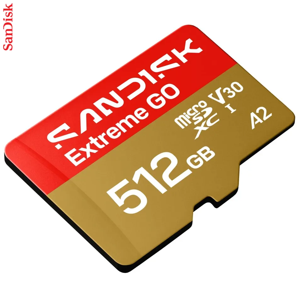 SanDisk microSDXC Extreme GO 512GB (UHS-I, R240MB/s / W160MB/s, 5K)
