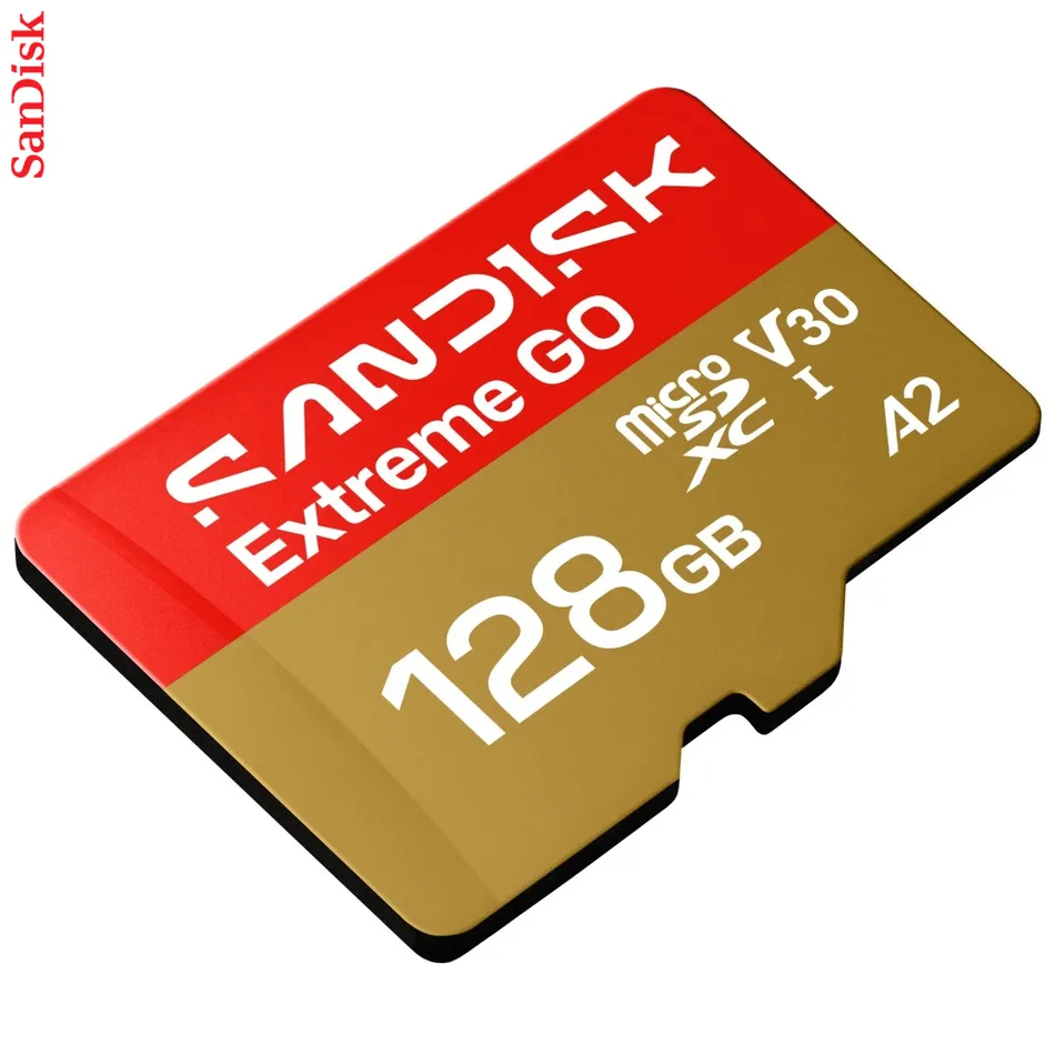 SanDisk microSDXC Extreme GO 128GB (UHS-I, R240MB/s / W120MB/s, 5K)
