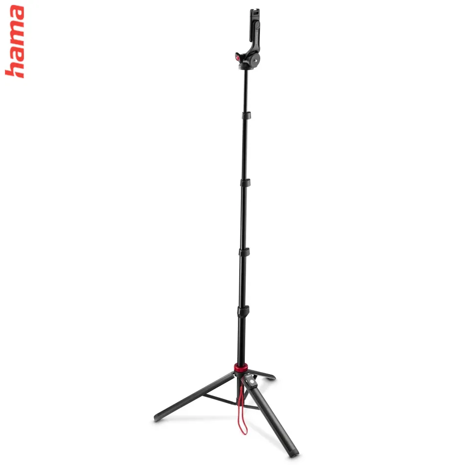Hama Mobilný statív Solid 160 2D, selfie tyč, diaľková spúšť, max. 160 cm