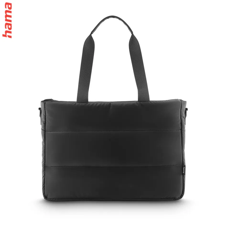 Hama taška na notebook Quilt, shopper, do 17,3 palca (44 cm), čierna