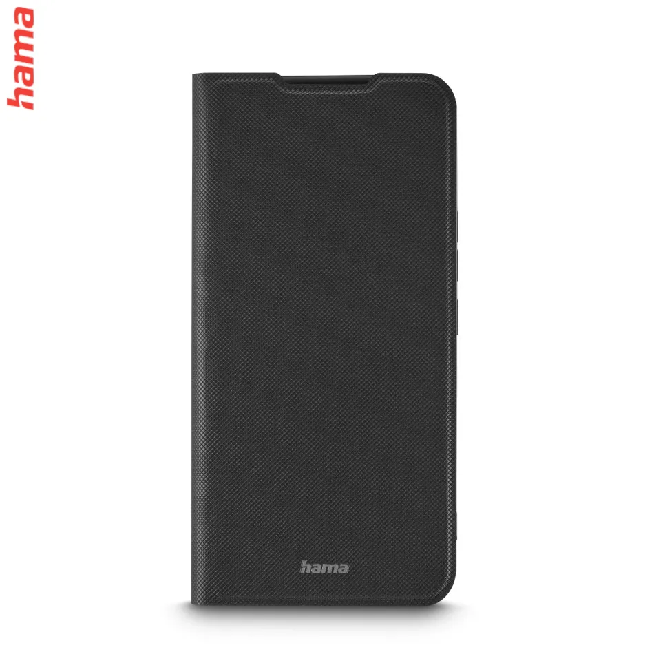 Hama Xiaomi Redmi Note 15 Pro obal, čierne knižkové puzdro, Daily Protect
