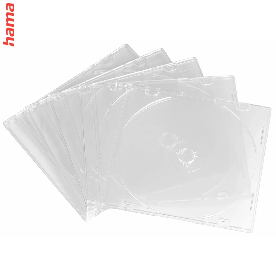 Hama prázdne slim puzdro na CD, priehľadné, balenie 25 ks