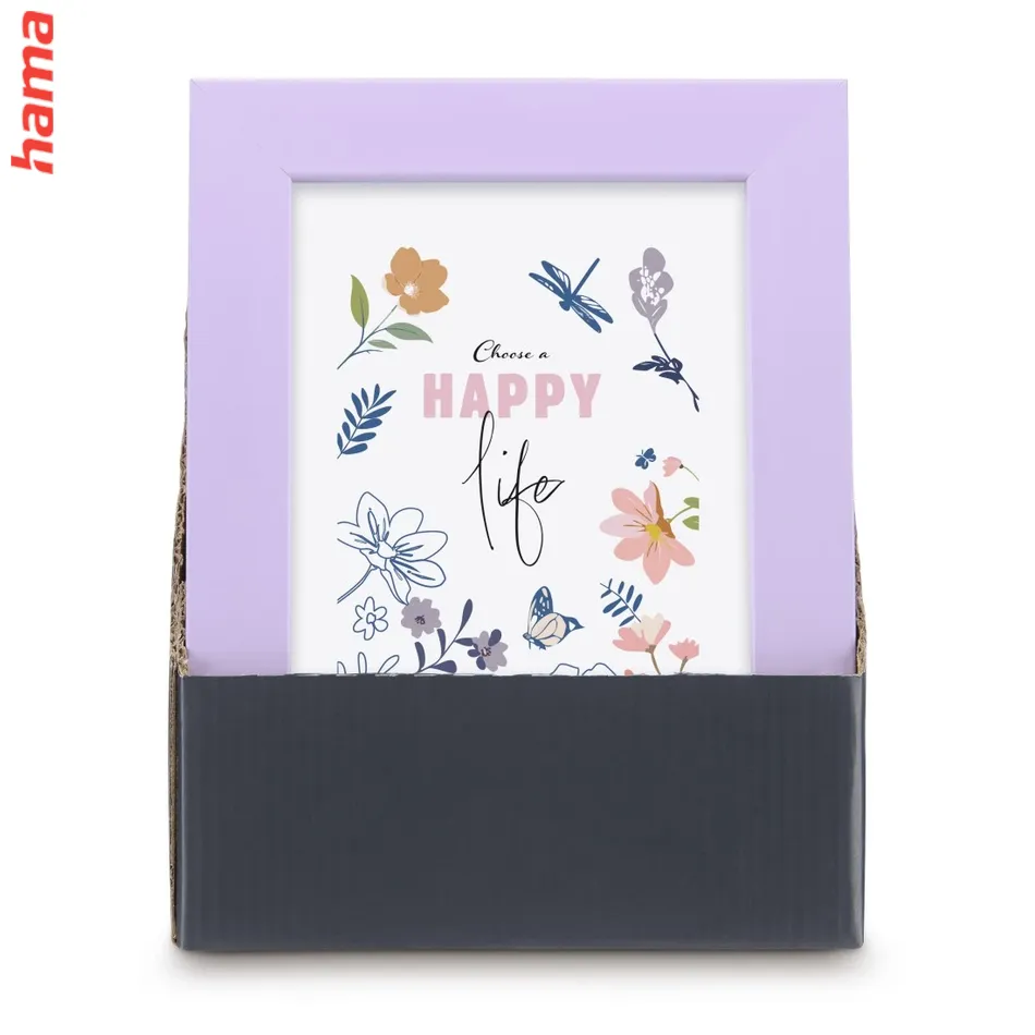 Hama rámček na fotku Living Happy 13x18 cm, plastový, mix farieb, 8 ks