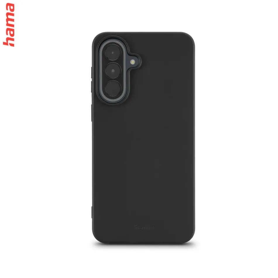 Hama čierny kryt na mobil Samsung Galaxy A37 5G, Fantastic Feel, hebký povrch