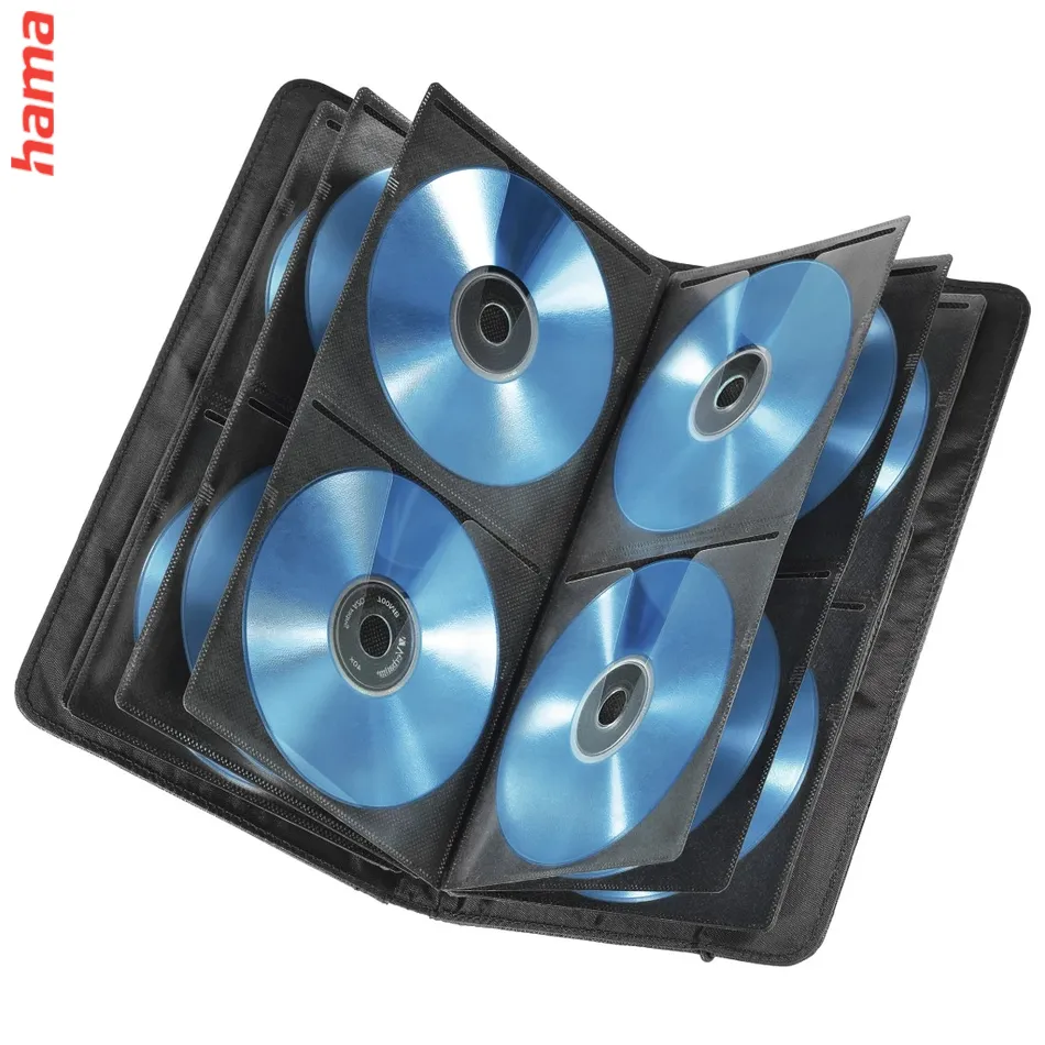Hama ružové puzdro na CD, DVD a Blu-ray, Up to Fashion, 48 diskov